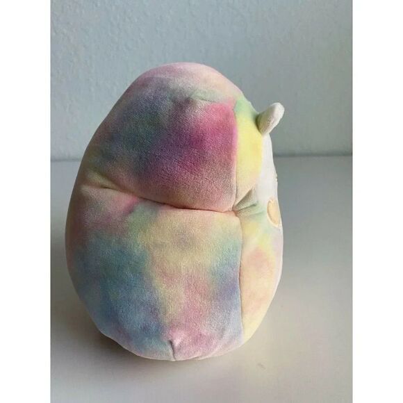 Squishmallow 8” BOWIE The RAINBOW HEDGEHOG 2021 Kellytoy Soft Plush NWT - Picture 6 of 7